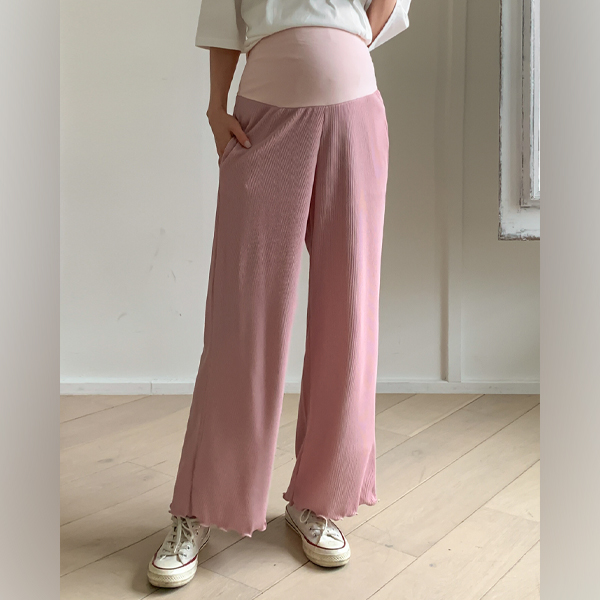 soim - [임부복*찰랑프릴골지 임산부바지]♡韓國孕婦裝褲子