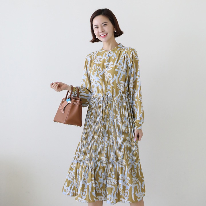 lemite - 옐로나염 플리츠원피스(컬러추가)♡韓國女裝連身裙