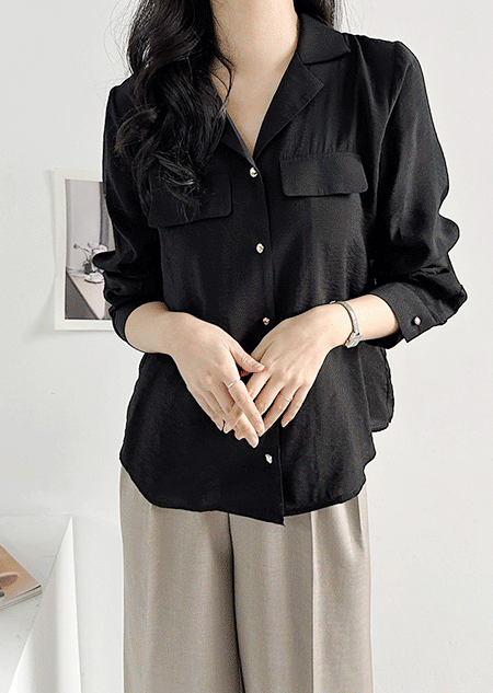 misharp - 티에르 블라우스 (3 color)♡韓國女裝上衣