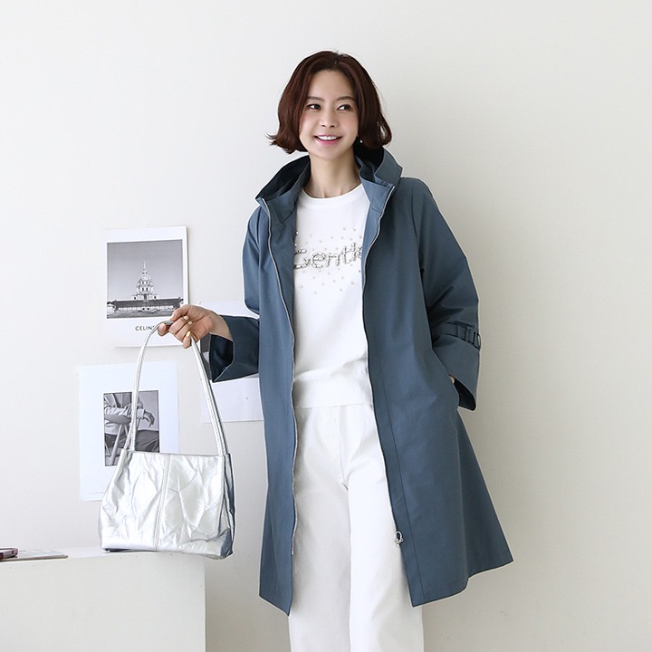 lemite - 벨트 하프자켓(타임딜 15%/1일까지!)♡韓國女裝外套