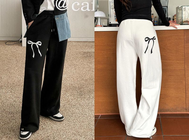 naning9 - 램그트 리본밴딩팬츠(F02)♡韓國女裝褲